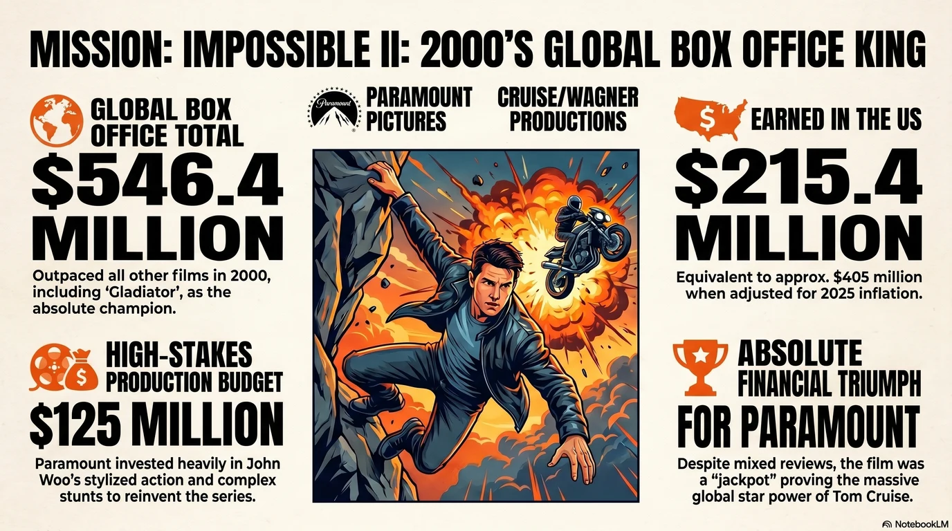 Mission: Impossible II (2000) — Audience Ratings and Box Office