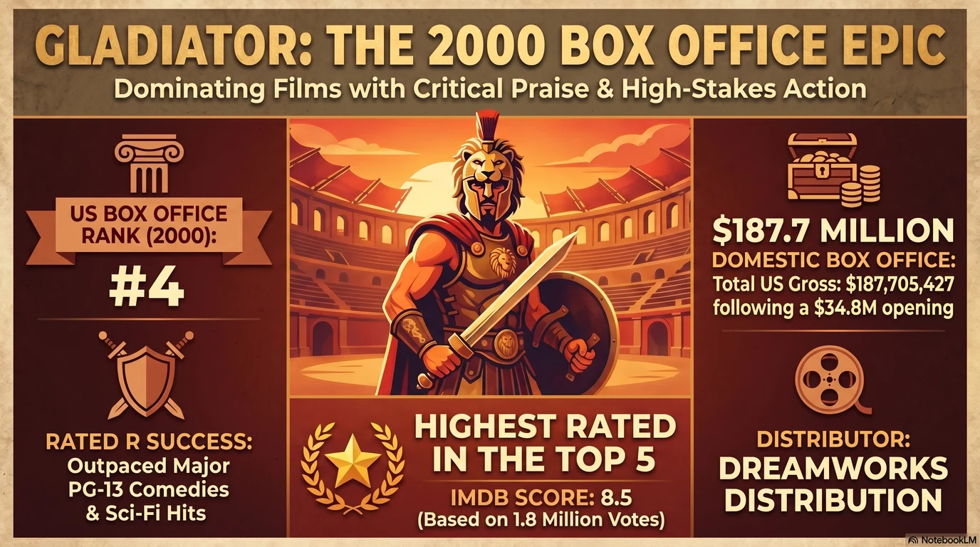 Gladiator (2000) — Audience Ratings and Box Office