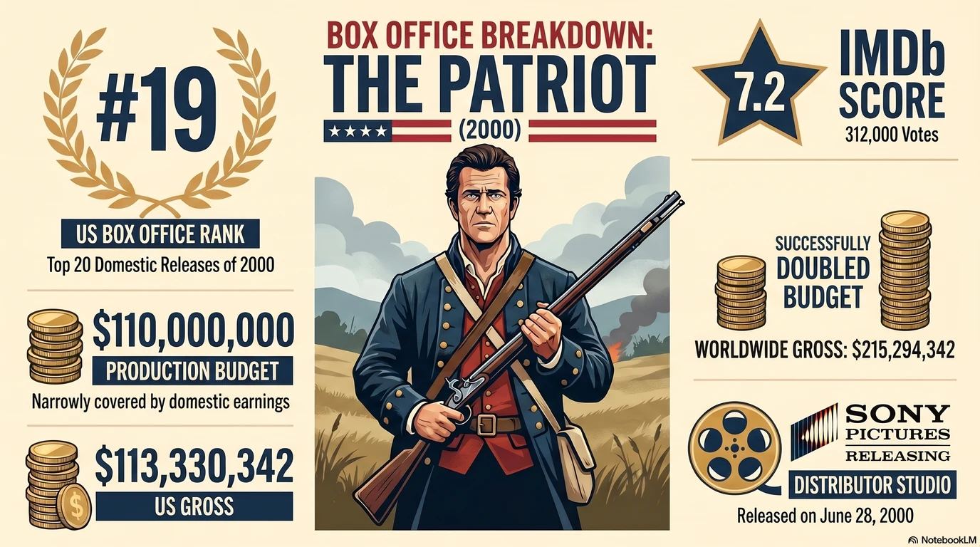The Patriot (2000) — Audience Ratings and Box Office
