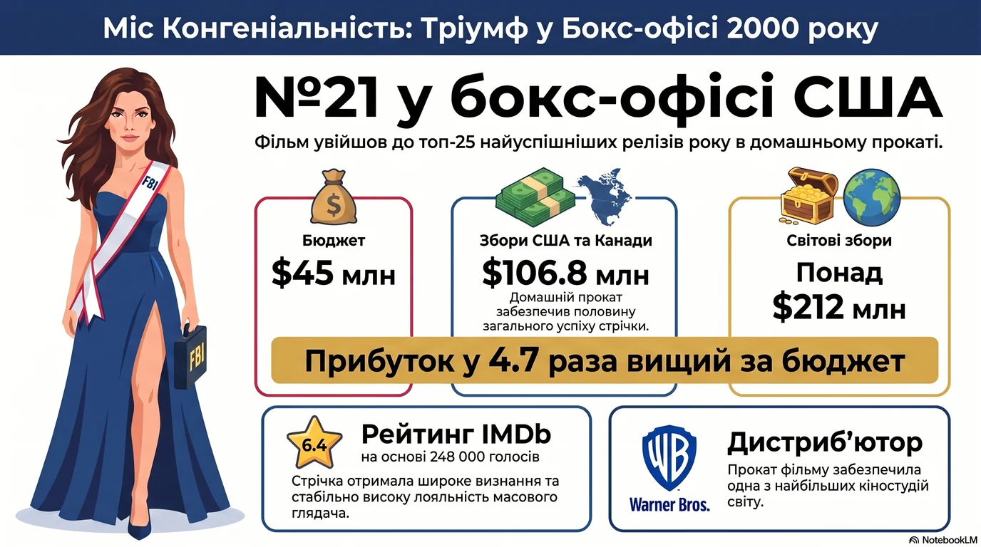 Міс Конгеніальність (2000) — Оцінки глядачів та касові збори