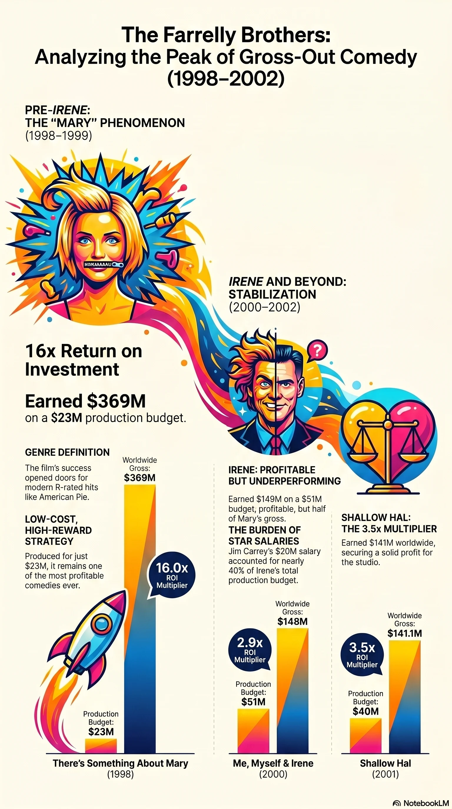 Peter & Bobby Farrelly (2000) - career infographic