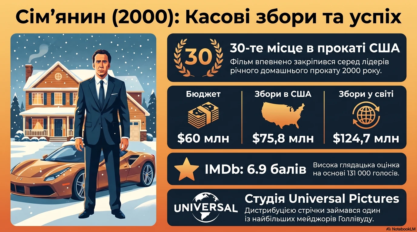 Сім'янин (2000) — Оцінки глядачів та касові збори
