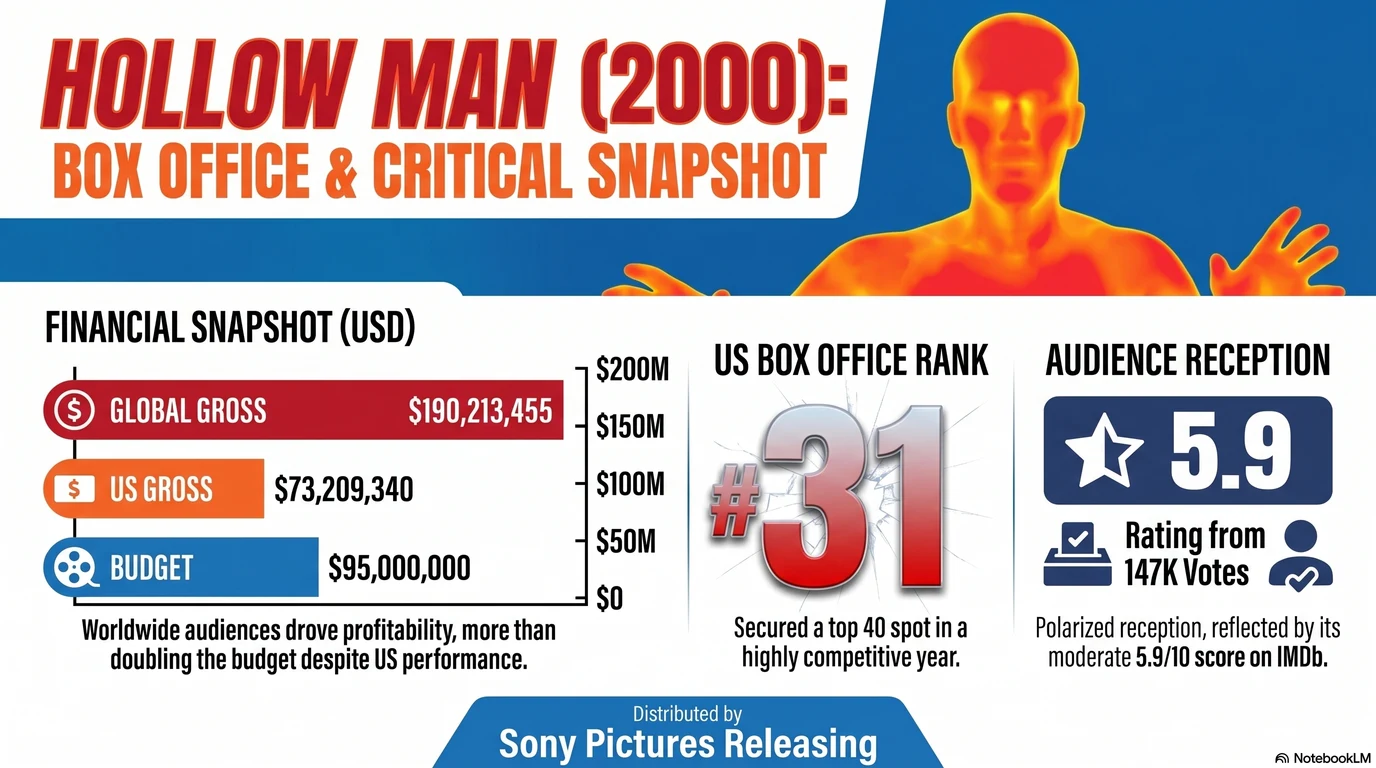 Hollow Man (2000) — Audience Ratings and Box Office