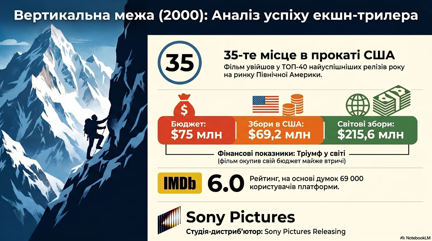 Вертикальна межа (2000) — Оцінки глядачів та касові збори