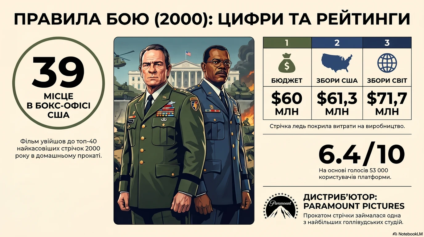 Правила бою (2000) — Оцінки глядачів та касові збори