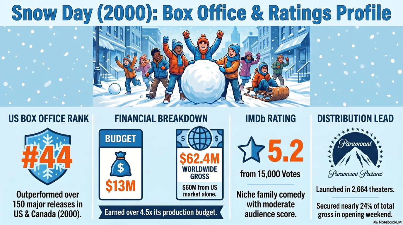 Snow Day (2000) — Audience Ratings and Box Office