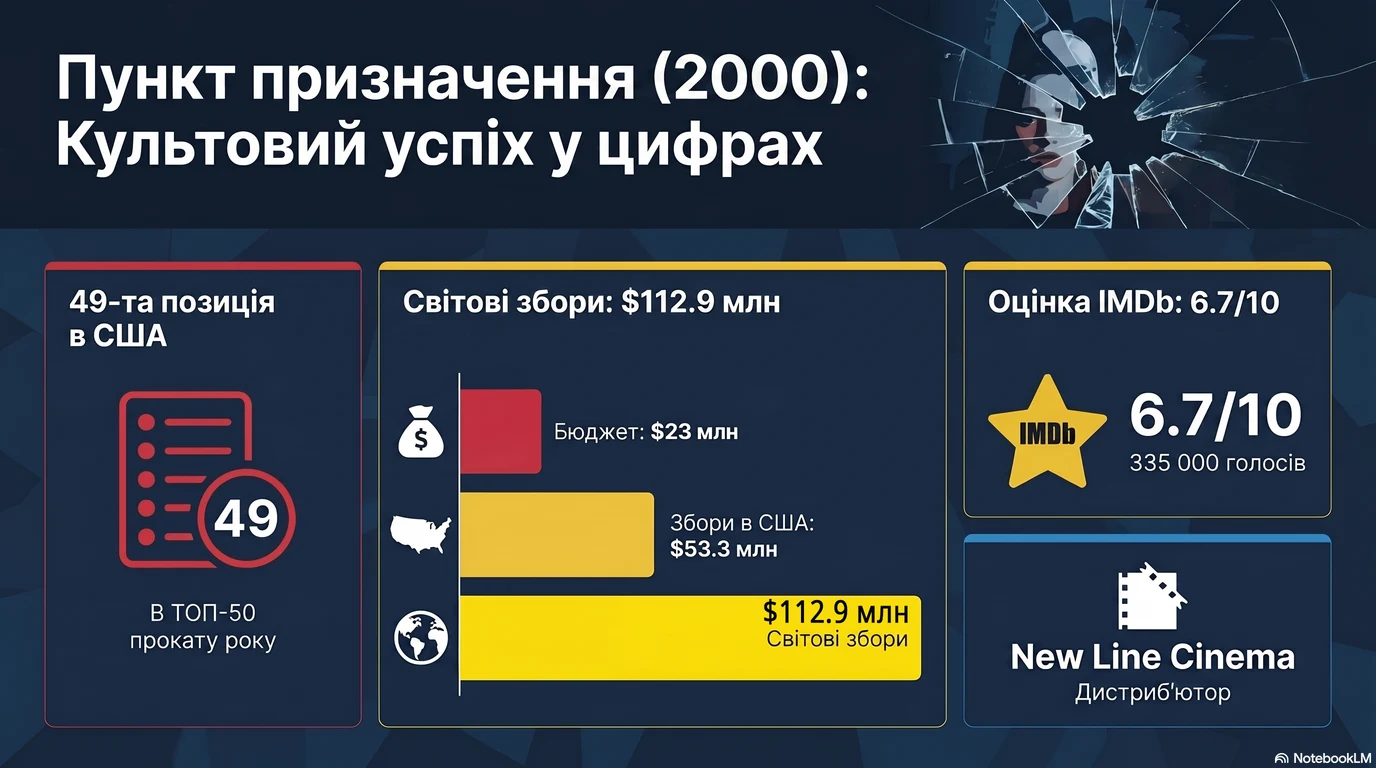Пункт призначення (2000) — Оцінки глядачів та касові збори