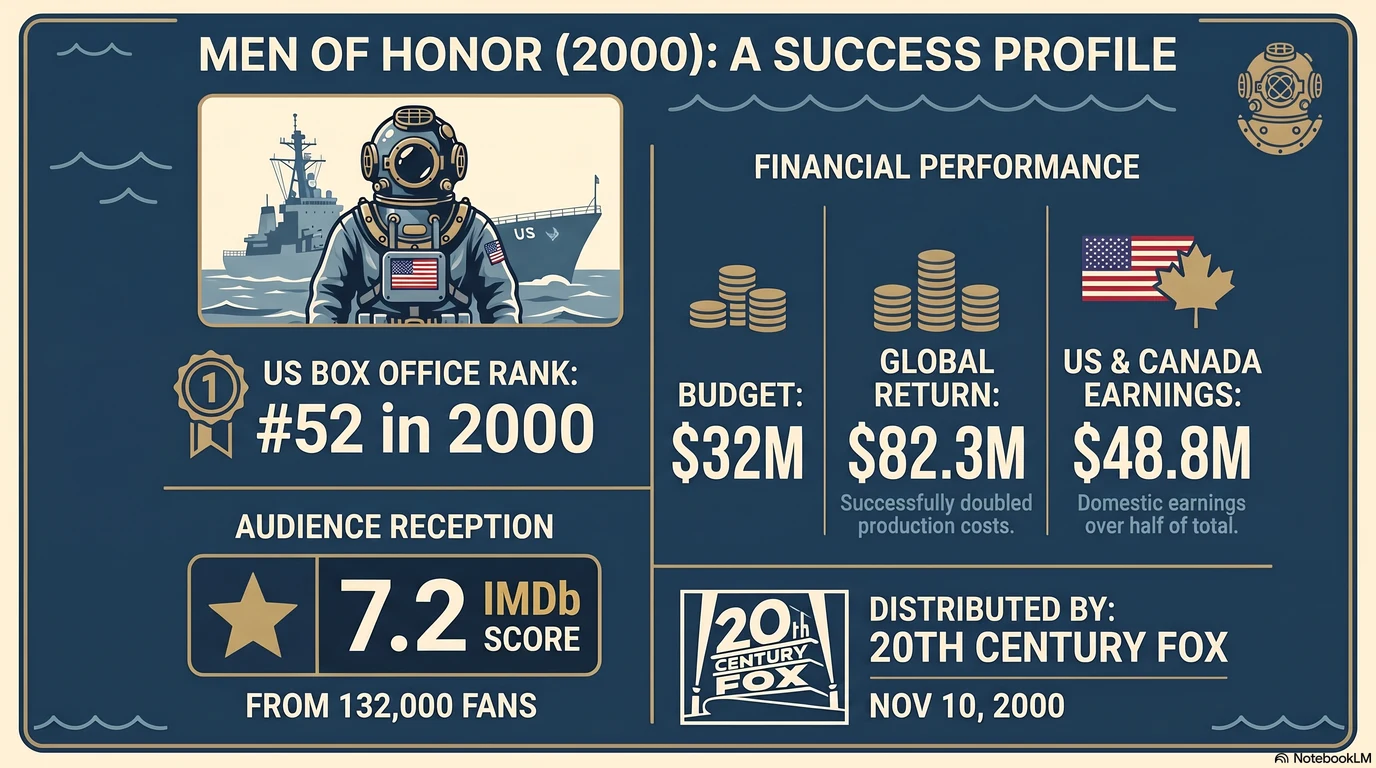 Men of Honor (2000) — Audience Ratings and Box Office