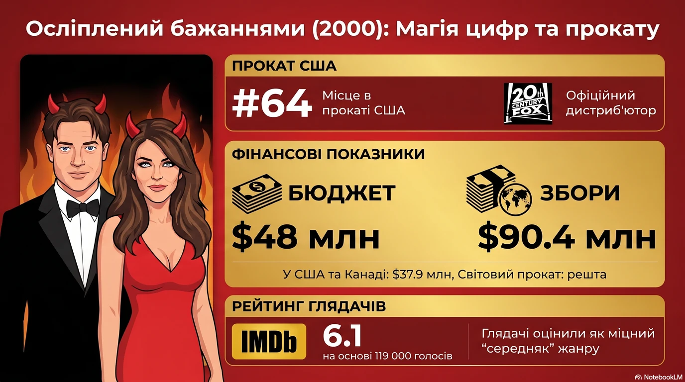 Bedazzled (2000) — Оцінки глядачів та касові збори