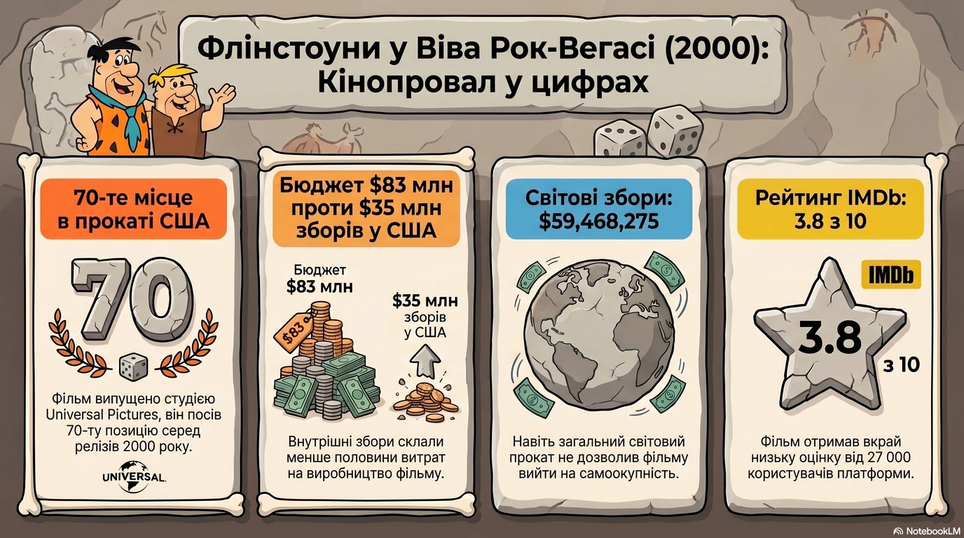 Флінстоуни у Віва Рок-Вегасі (2000) — Оцінки глядачів та касові збори