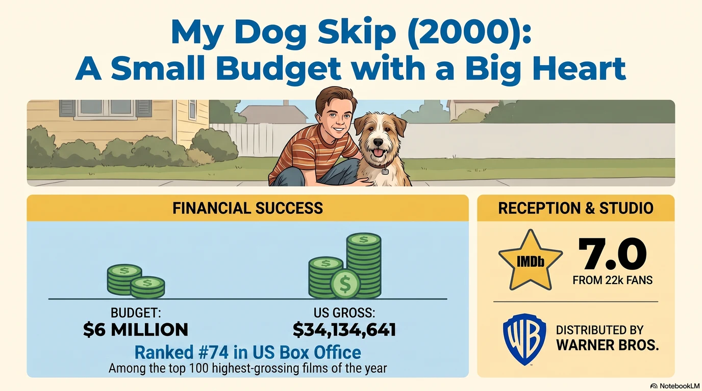 My Dog Skip (2000) — Audience Ratings and Box Office