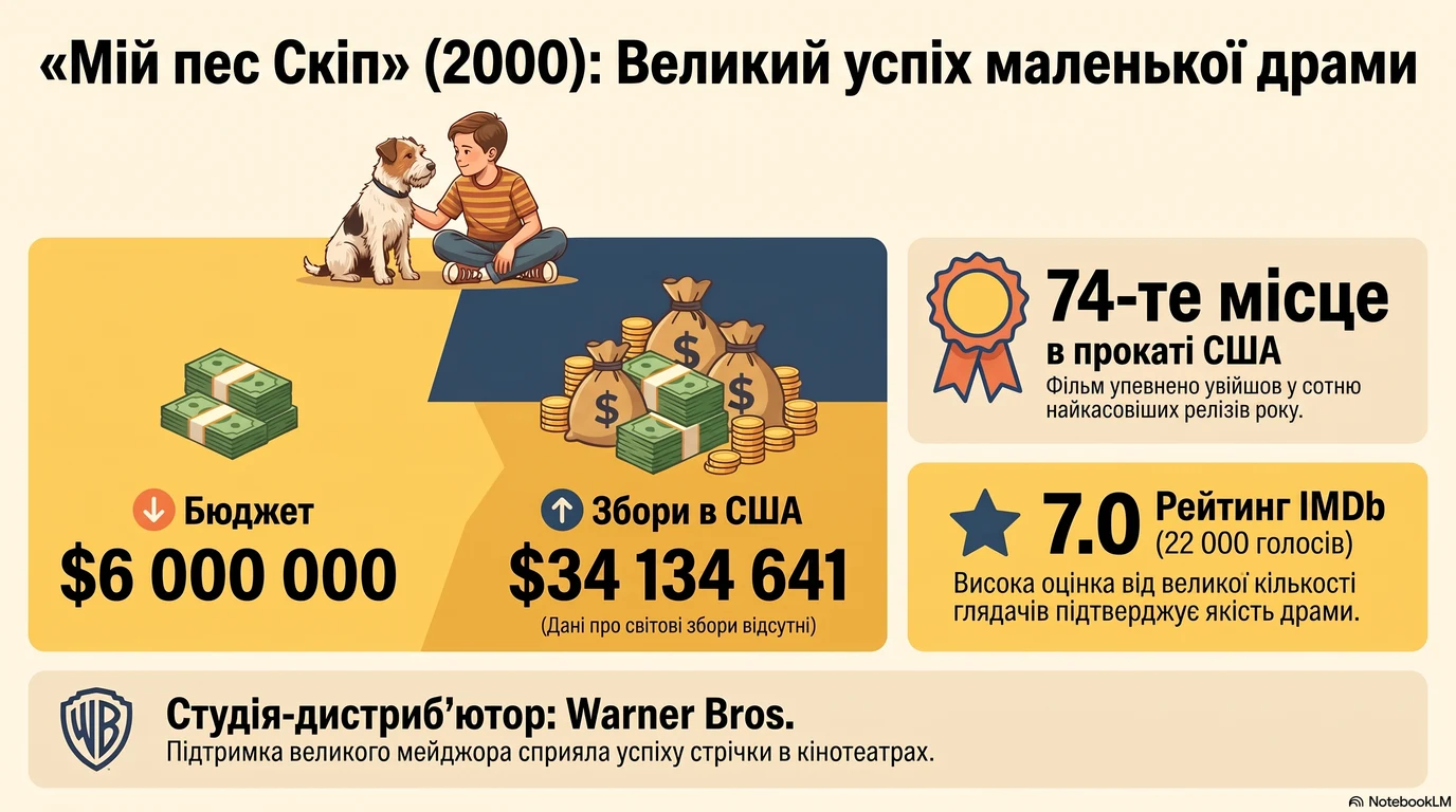 Мій пес Скіп (2000) — Оцінки глядачів та касові збори