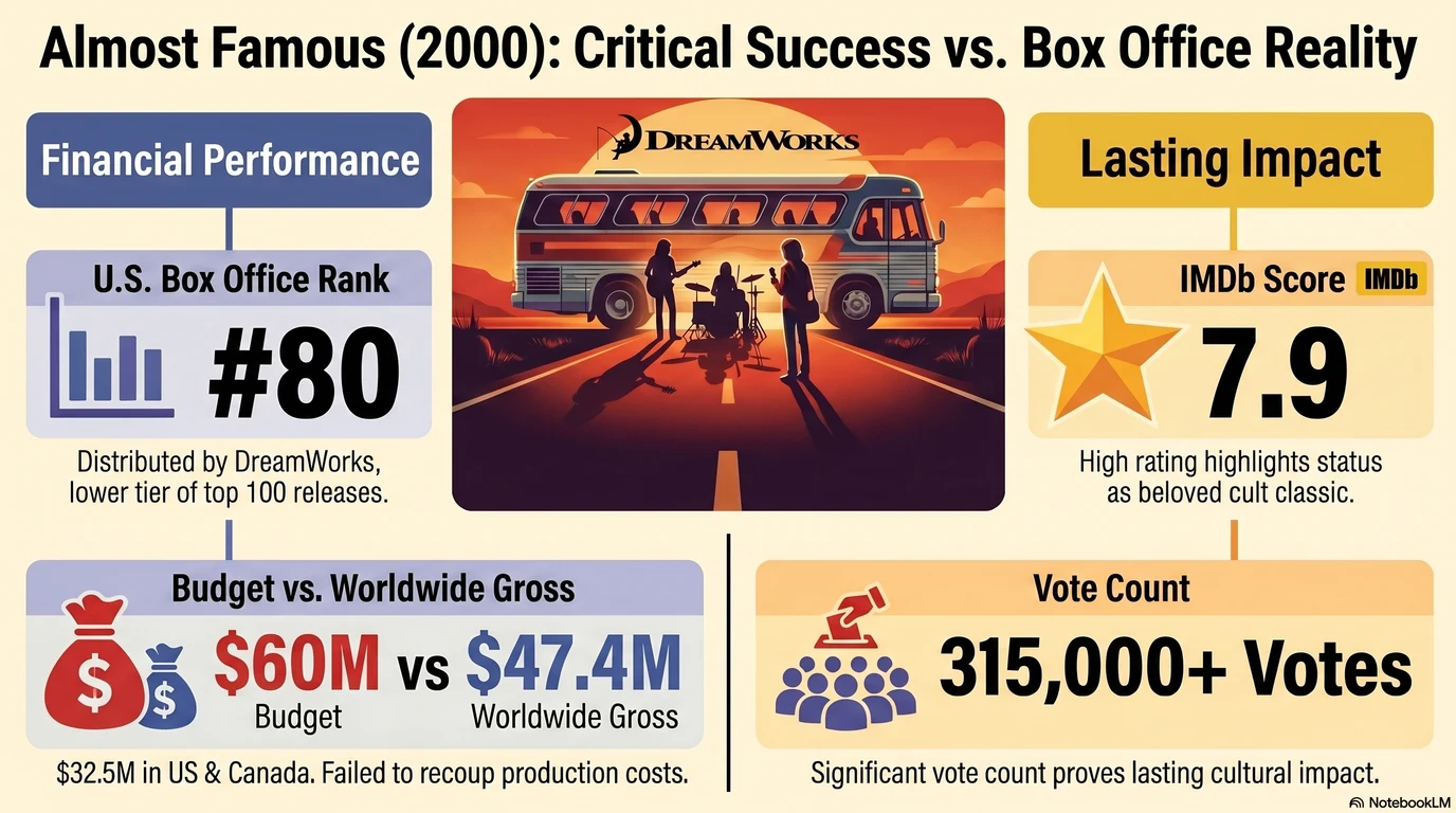 Almost Famous (2000) — Audience Ratings and Box Office
