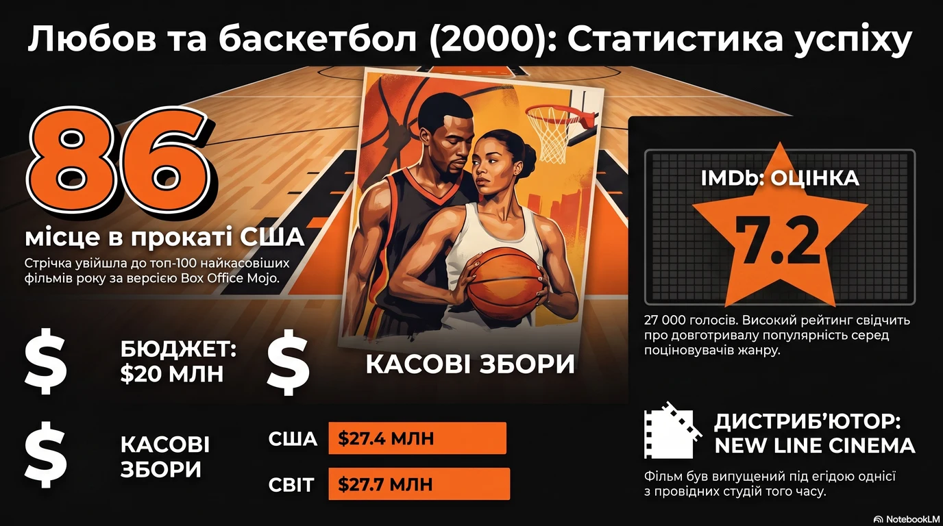 Любов і баскетбол (2000) — Оцінки глядачів та касові збори