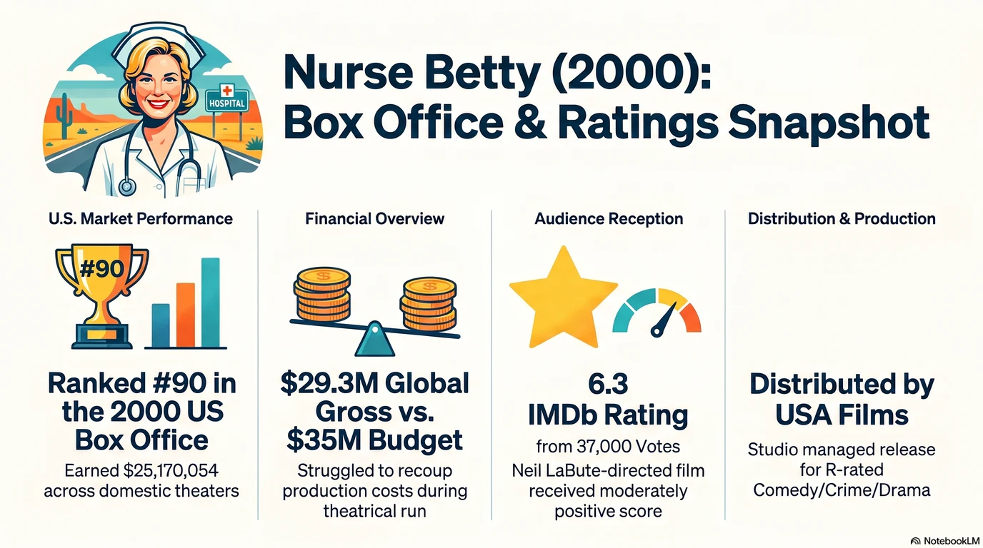 Nurse Betty (2000) — Audience Ratings and Box Office