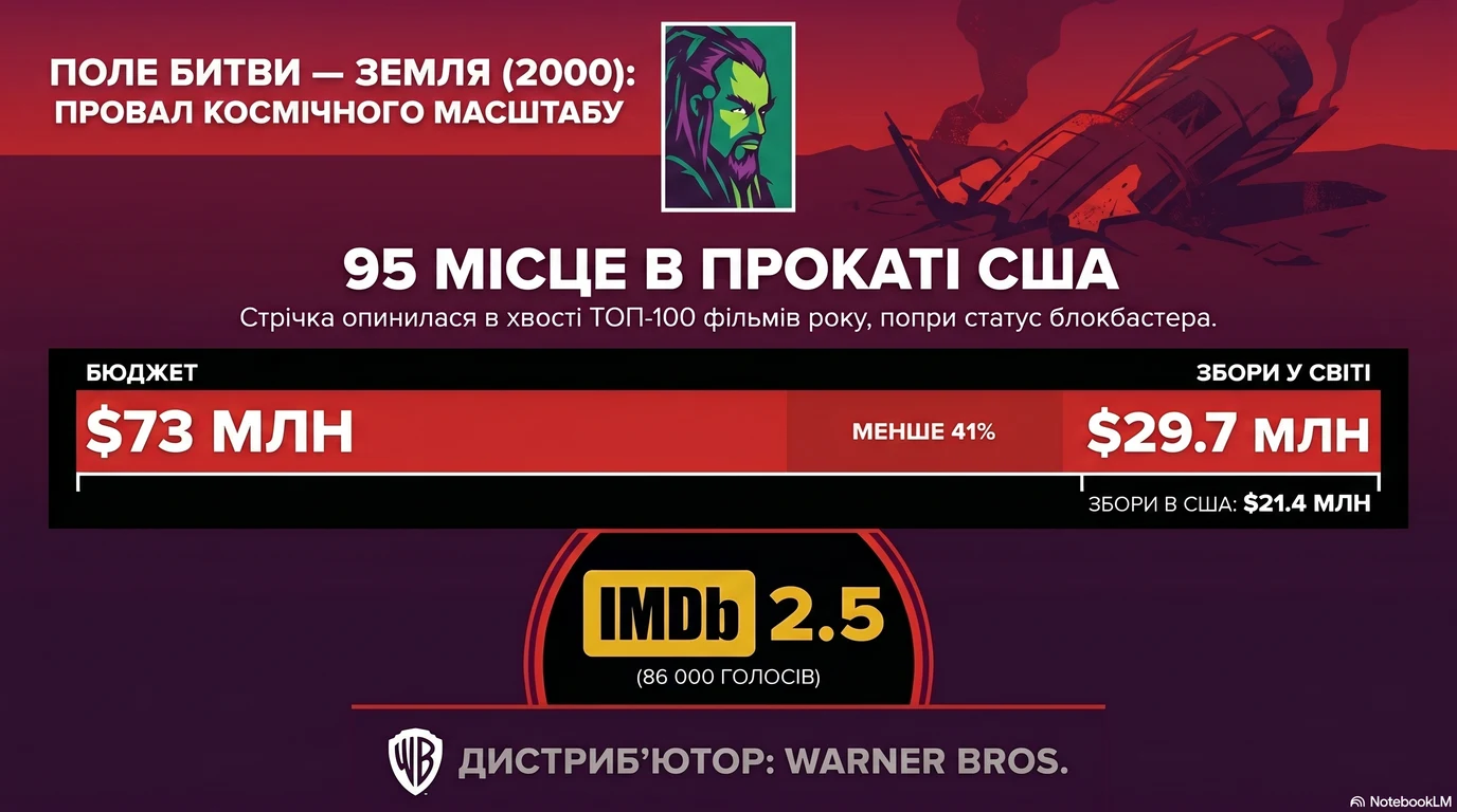 Поле битви — Земля (2000) — Оцінки глядачів та касові збори