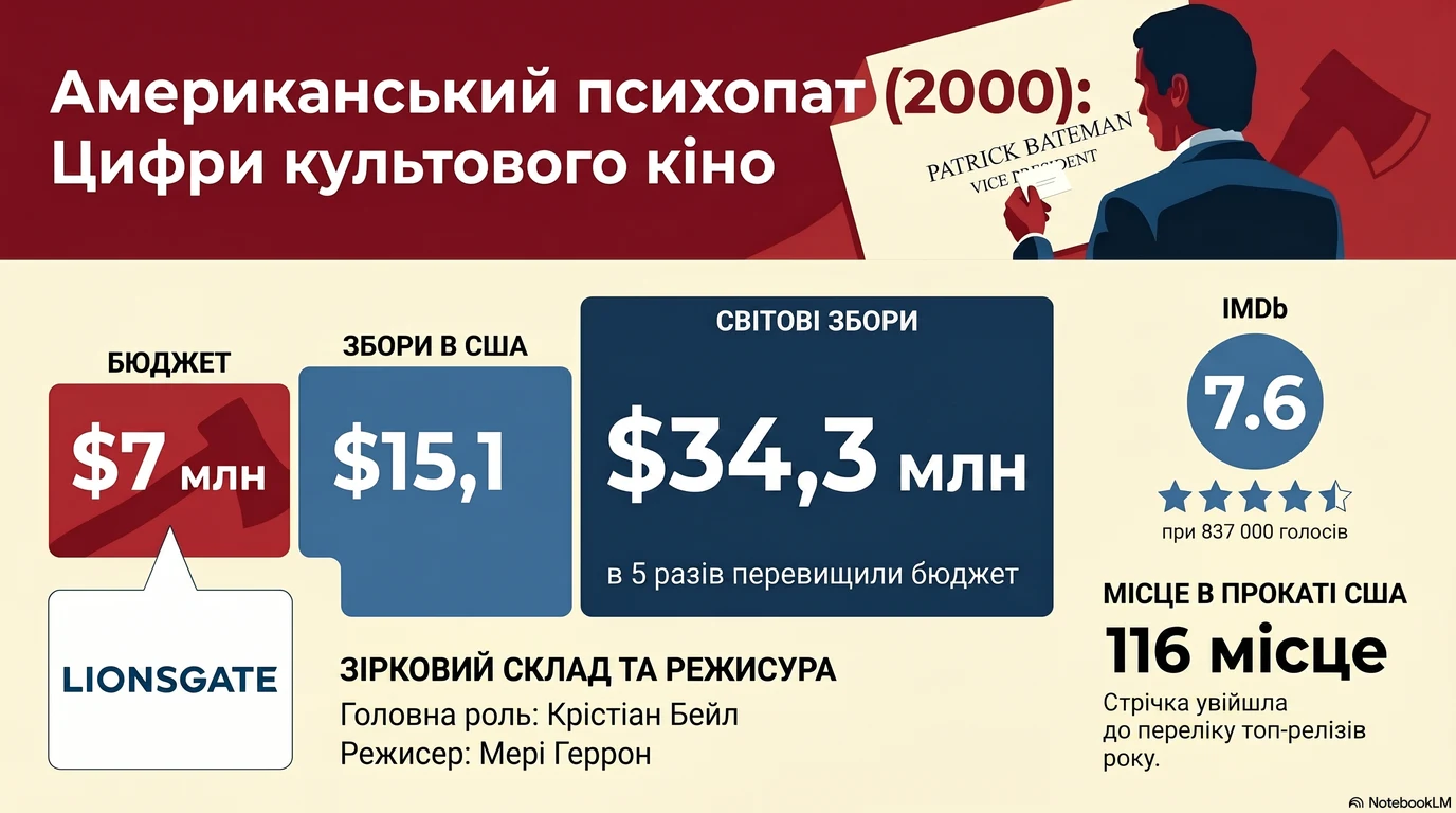 Американський психопат (2000) — Оцінки глядачів та касові збори