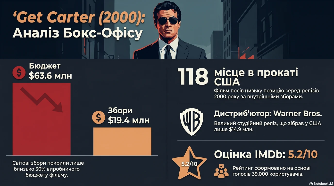 Прибрати Картера (2000) — Оцінки глядачів та касові збори