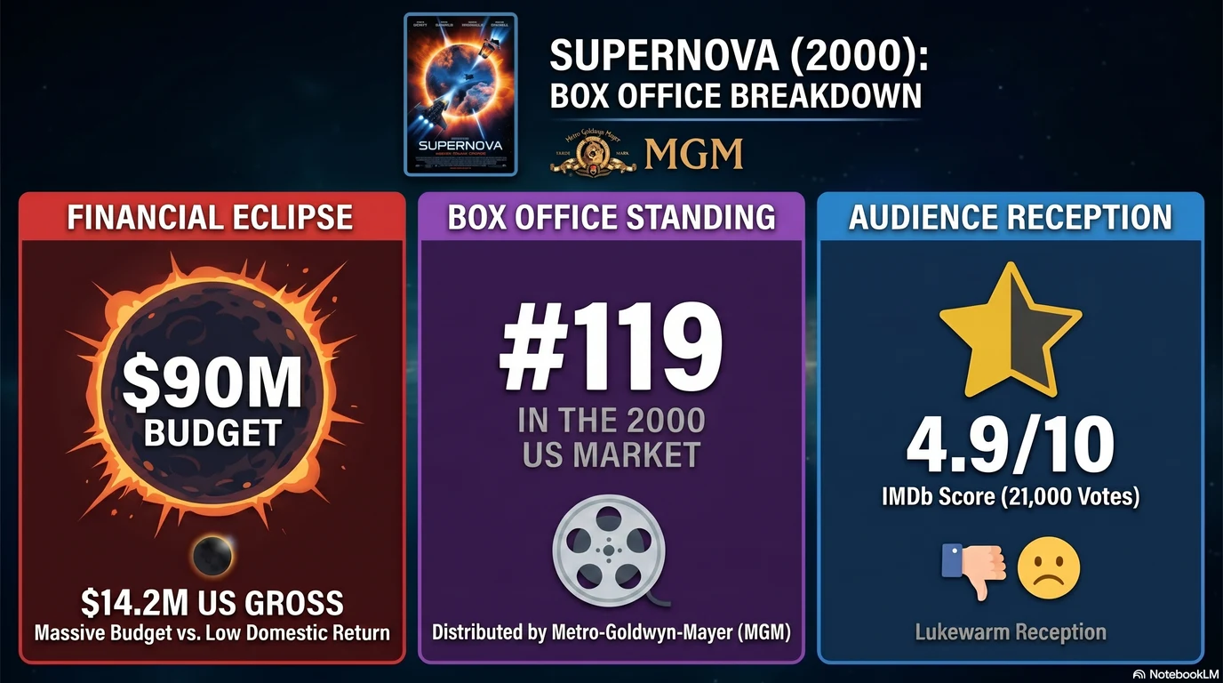 Supernova (2000) — Audience Ratings and Box Office