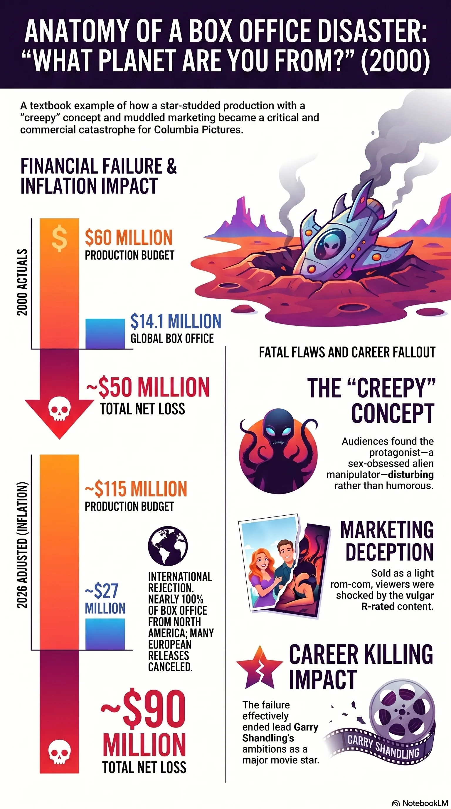 What Planet Are You From? (2000) — Movie Infographic