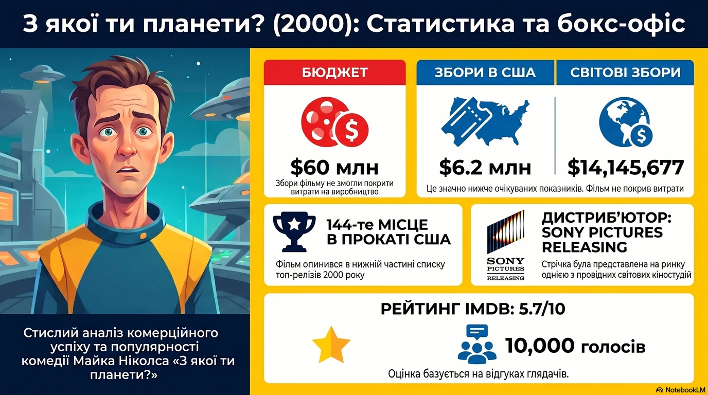 З якої ти планети? (2000) — Оцінки глядачів та касові збори