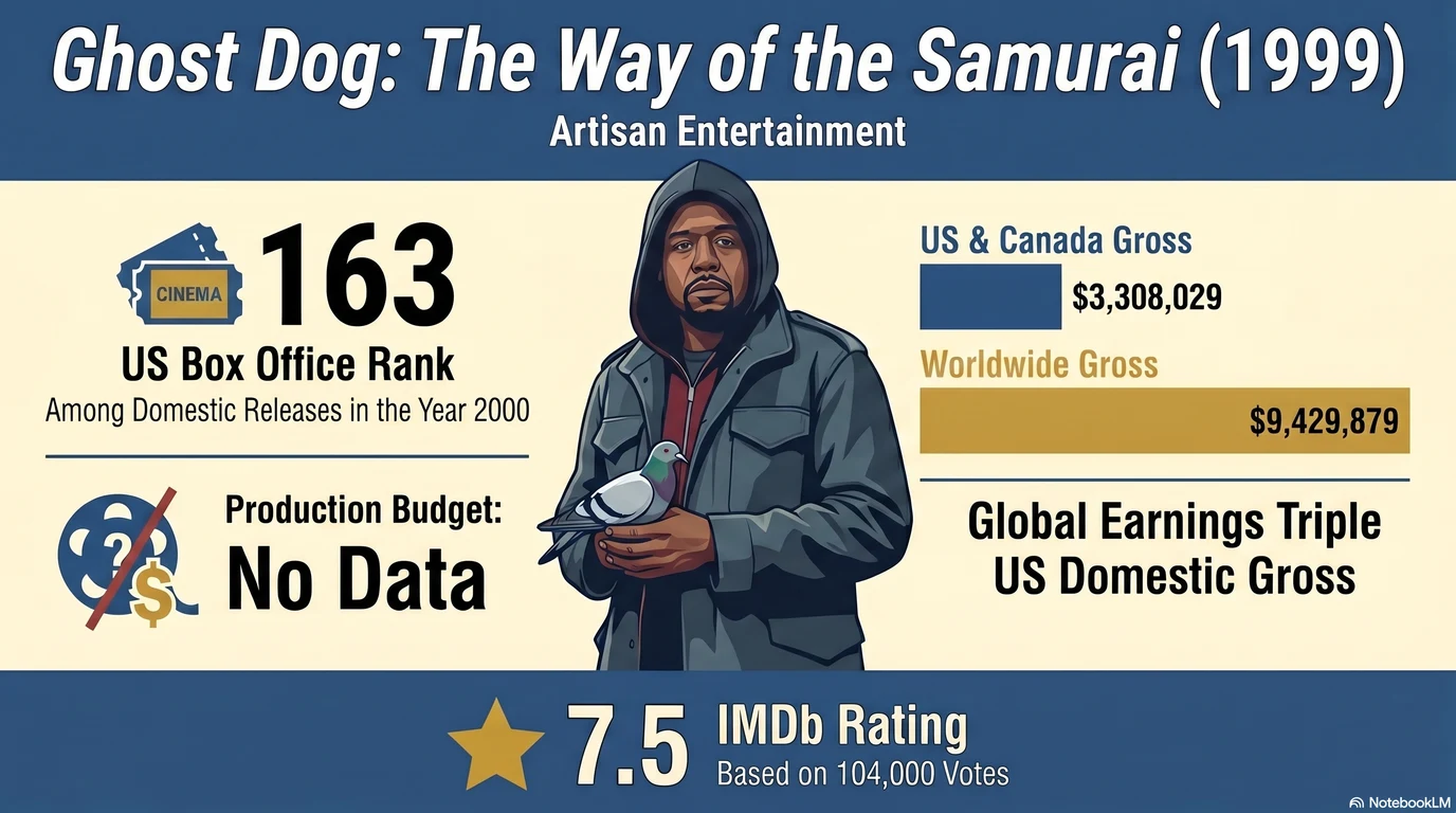 Ghost Dog: The Way of the Samurai (2000) — Audience Ratings and Box Office