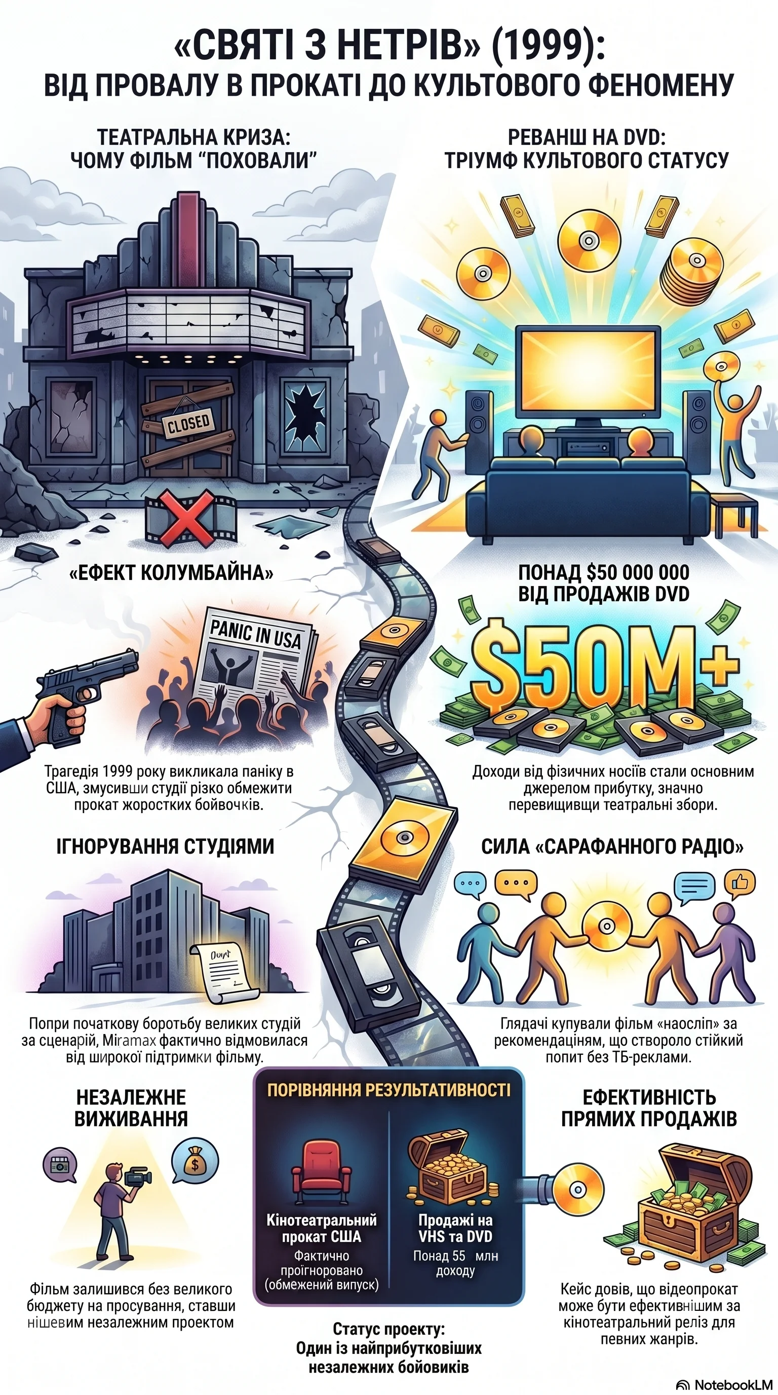 Святі з нетрів (2000) — Інфографіка фільму