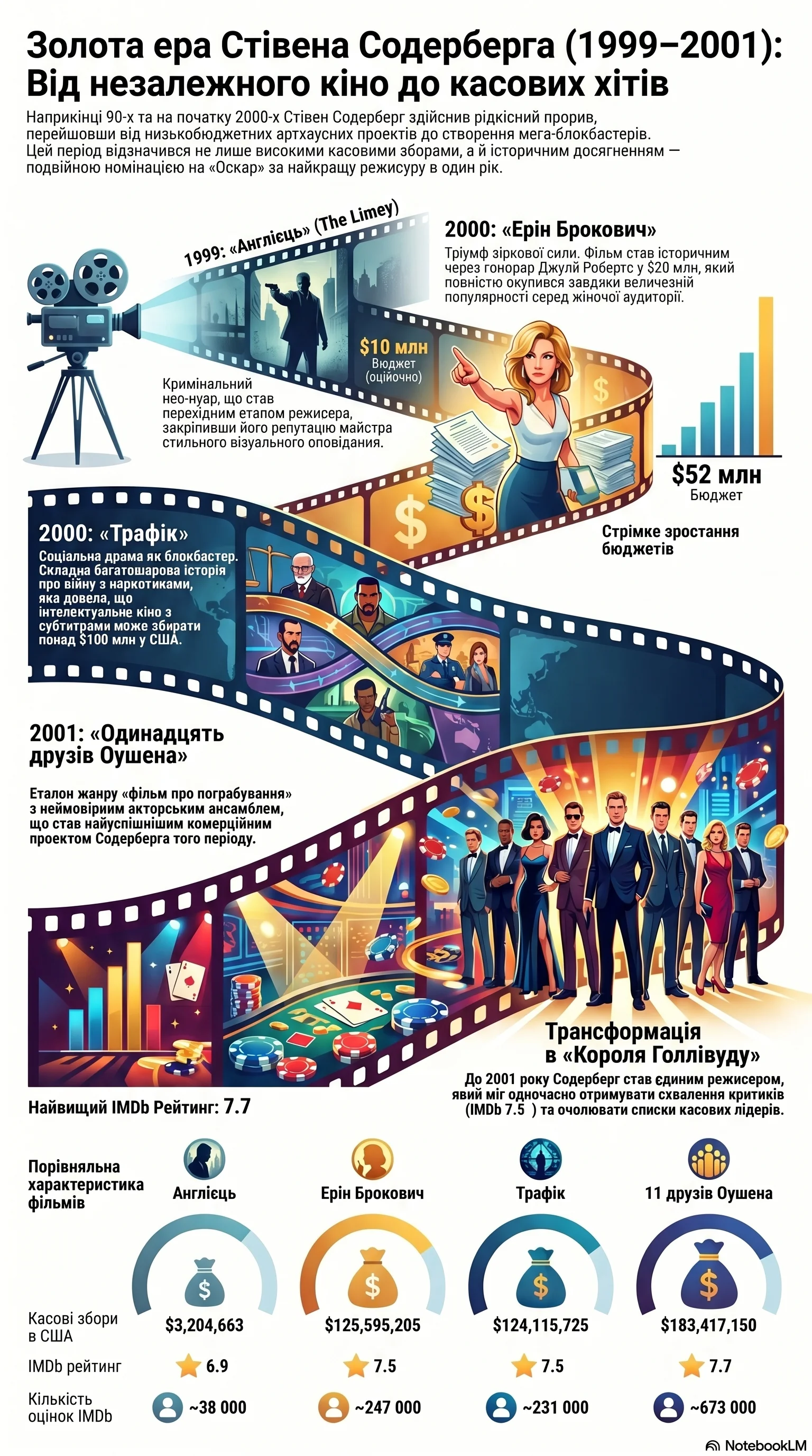 Стівен Содерберг (2000) - інфографіка кар'єри