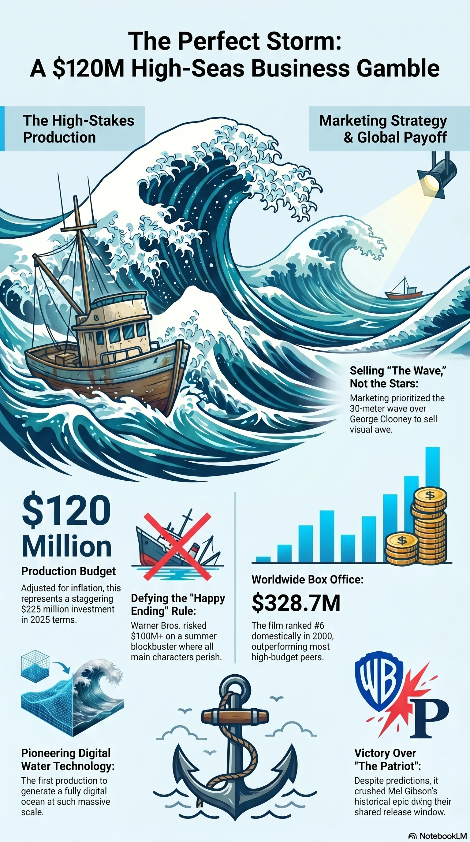 The Perfect Storm (2000) — Movie Infographic