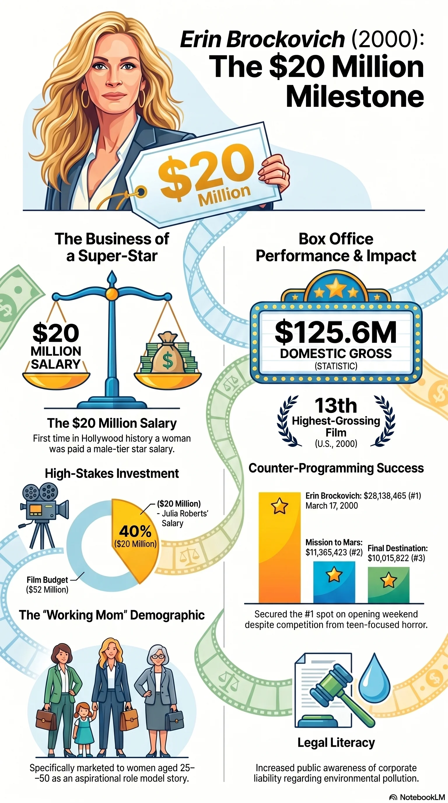 Erin Brockovich (2000) — Movie Infographic