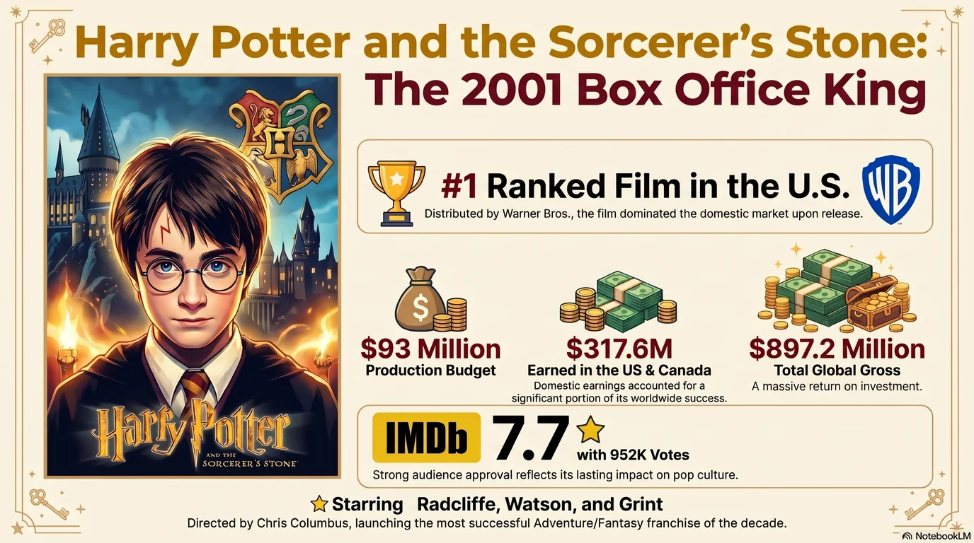 Harry Potter and the Sorcerer's Stone (2001) — Audience Ratings and Box Office
