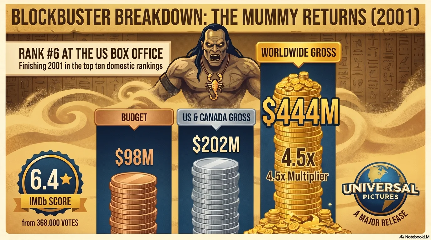 The Mummy Returns (2001) — Audience Ratings and Box Office