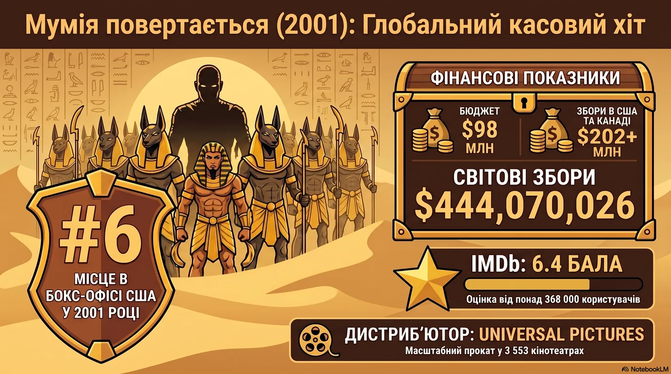 Мумія повертається (2001) — Оцінки глядачів та касові збори