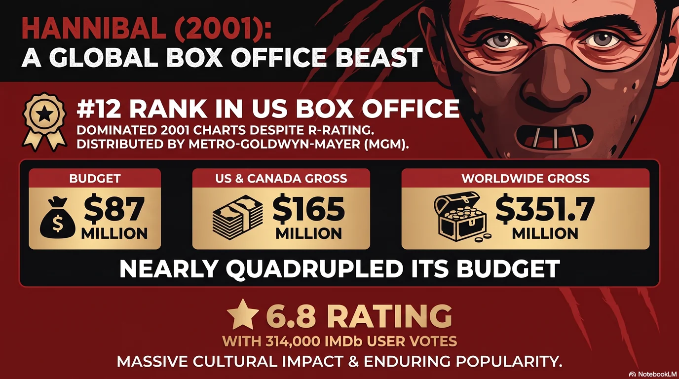 Hannibal (2001) — Audience Ratings and Box Office