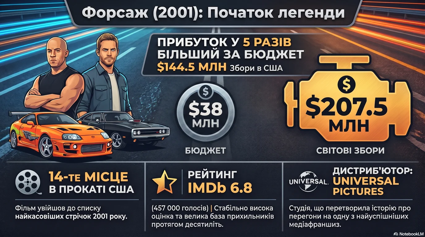 Форсаж (2001) — Оцінки глядачів та касові збори