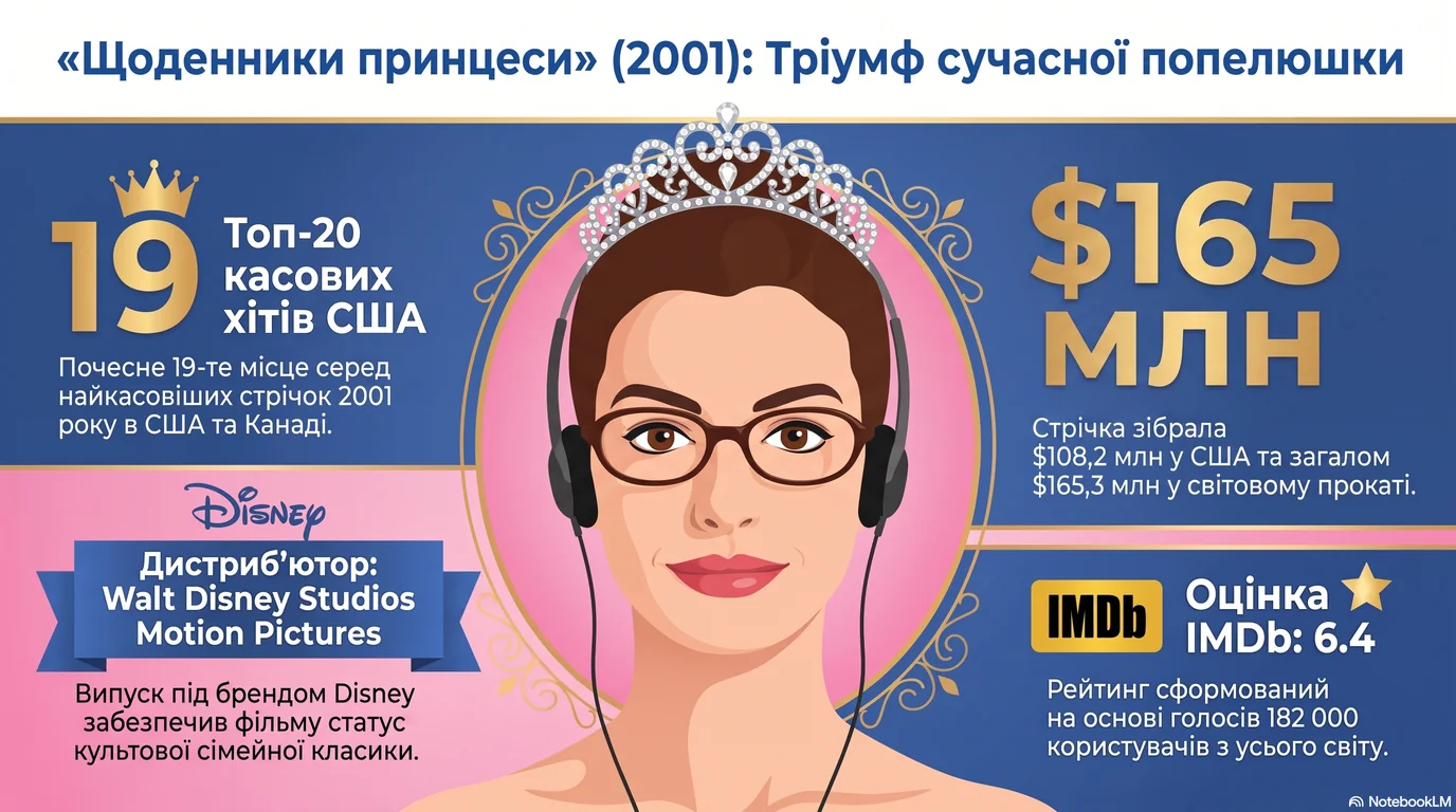 Щоденники принцеси (2001) — Оцінки глядачів та касові збори