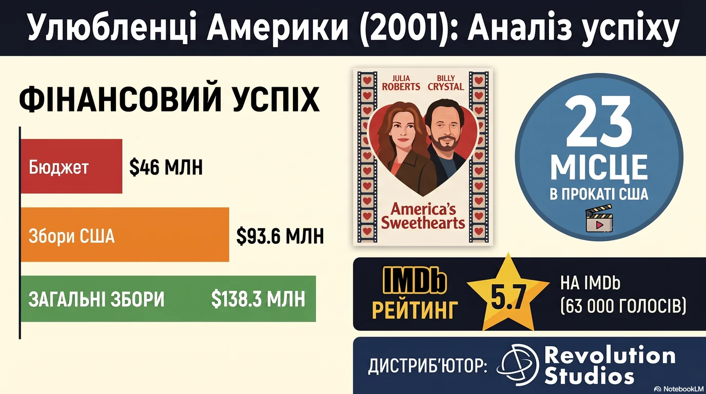 Улюбленці Америки (2001) — Оцінки глядачів та касові збори