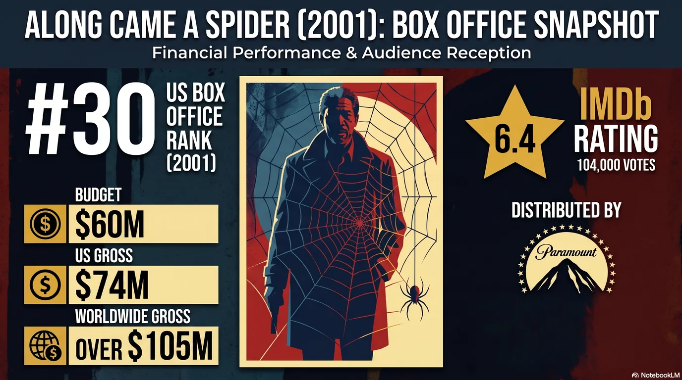 Along Came a Spider (2001) — Audience Ratings and Box Office