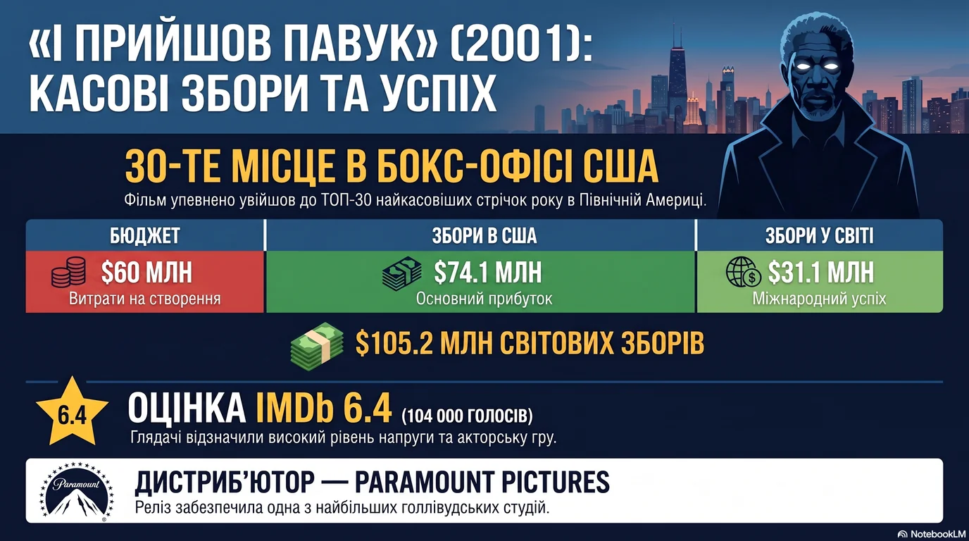 І прийшов павук (2001) — Оцінки глядачів та касові збори