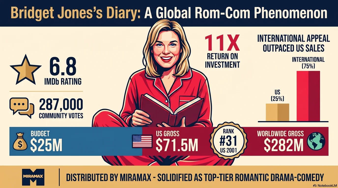 Bridget Jones's Diary (2001) — Audience Ratings and Box Office