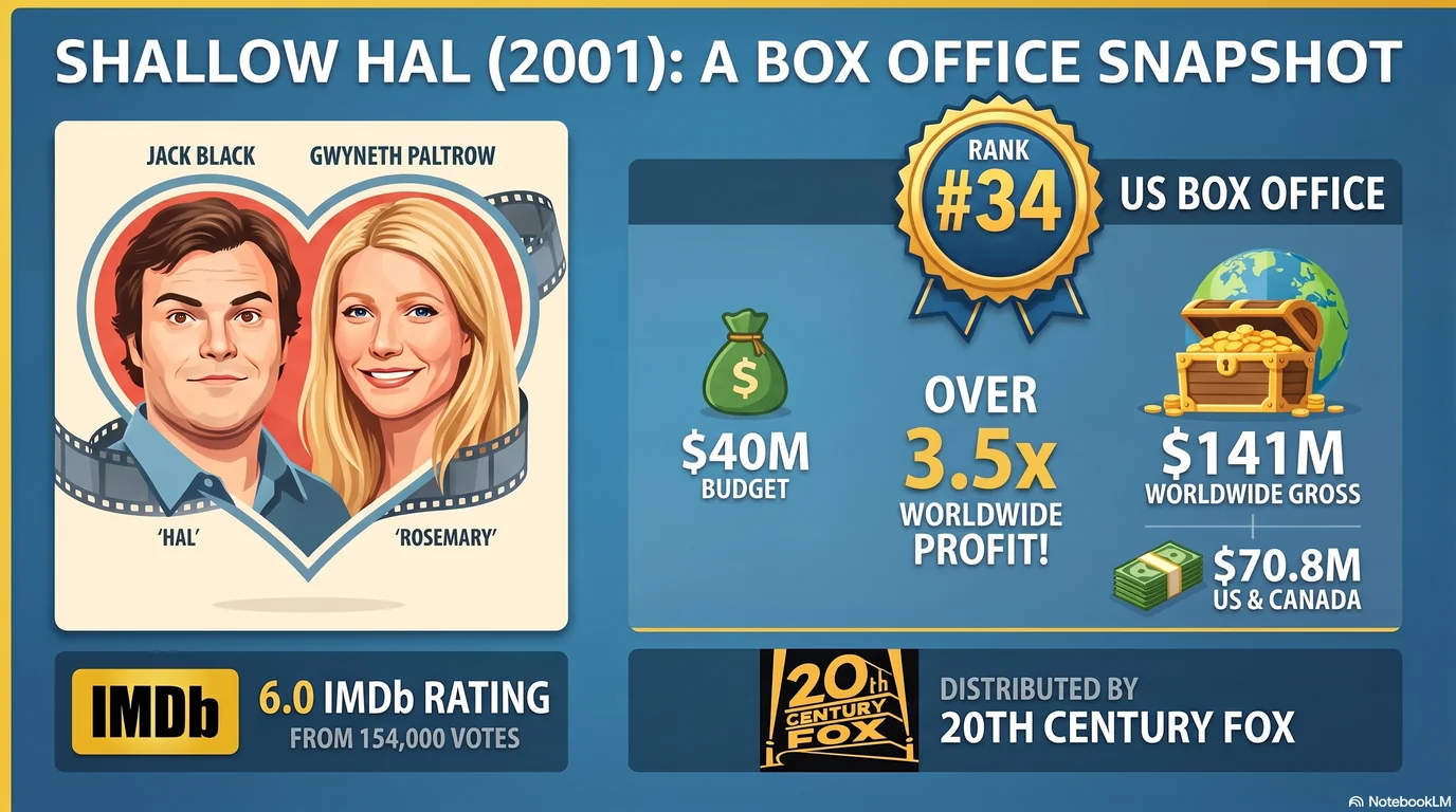 Shallow Hal (2001) — Audience Ratings and Box Office