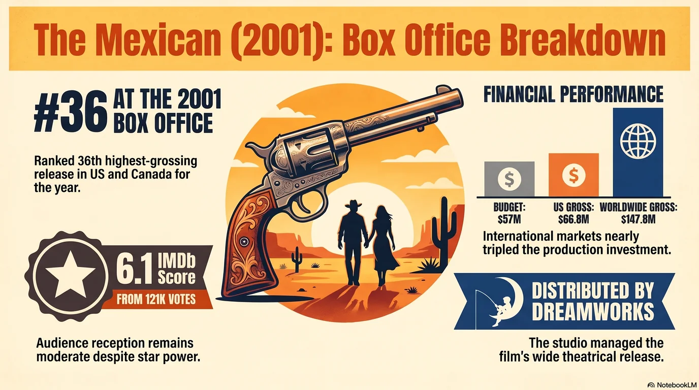The Mexican (2001) — Audience Ratings and Box Office