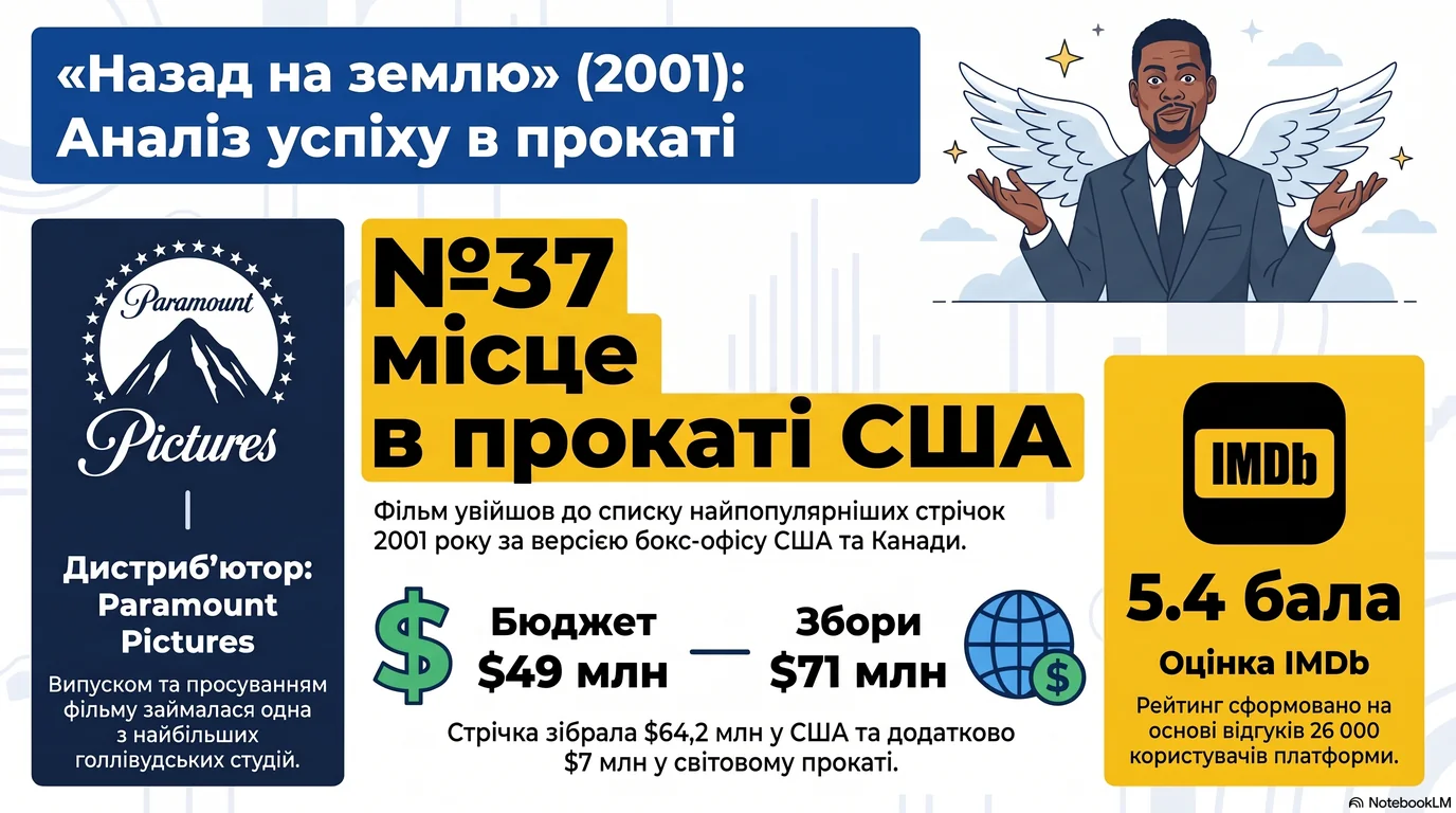 Спуститися на землю (2001) — Оцінки глядачів та касові збори
