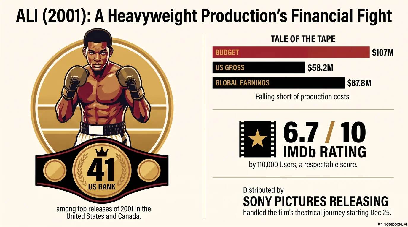 Ali (2001) — Audience Ratings and Box Office