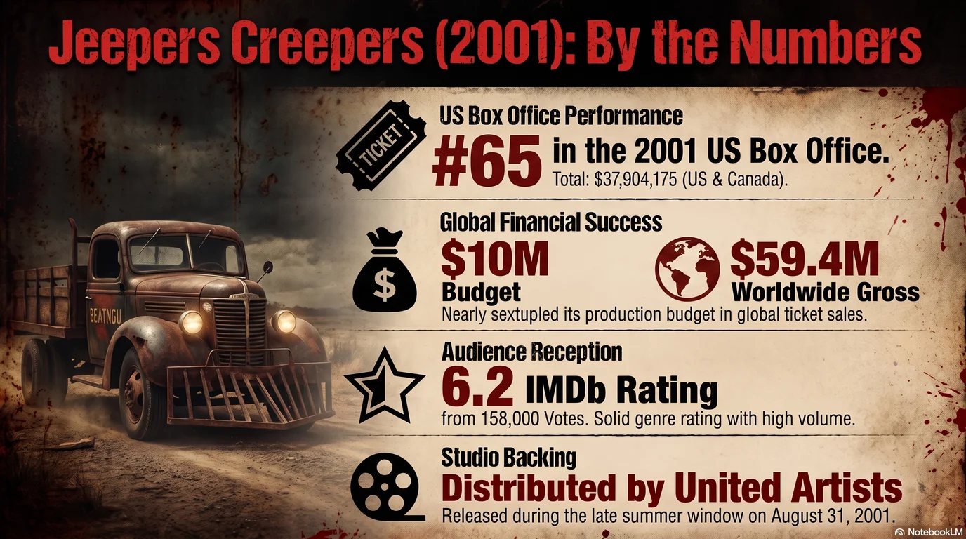 Jeepers Creepers (2001) — Audience Ratings and Box Office