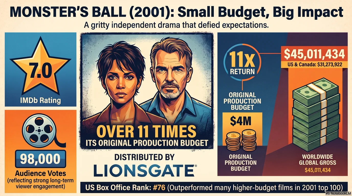 Monster's Ball (2001) — Audience Ratings and Box Office