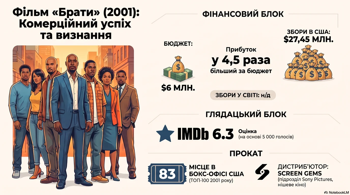 Брати (2001) — Оцінки глядачів та касові збори