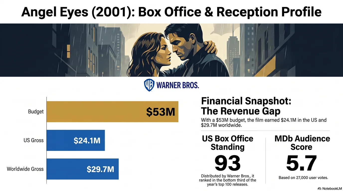 Angel Eyes (2001) — Audience Ratings and Box Office
