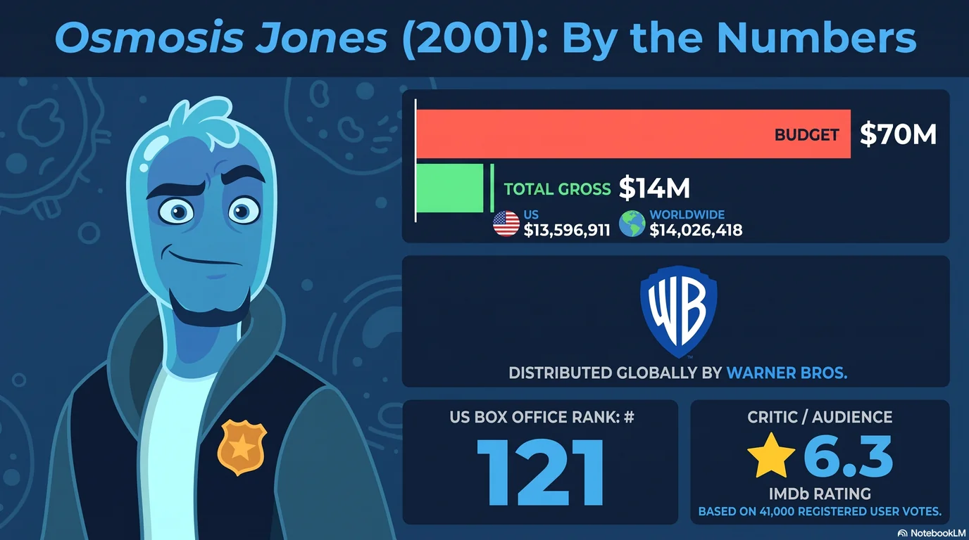 Osmosis Jones (2001) — Audience Ratings and Box Office
