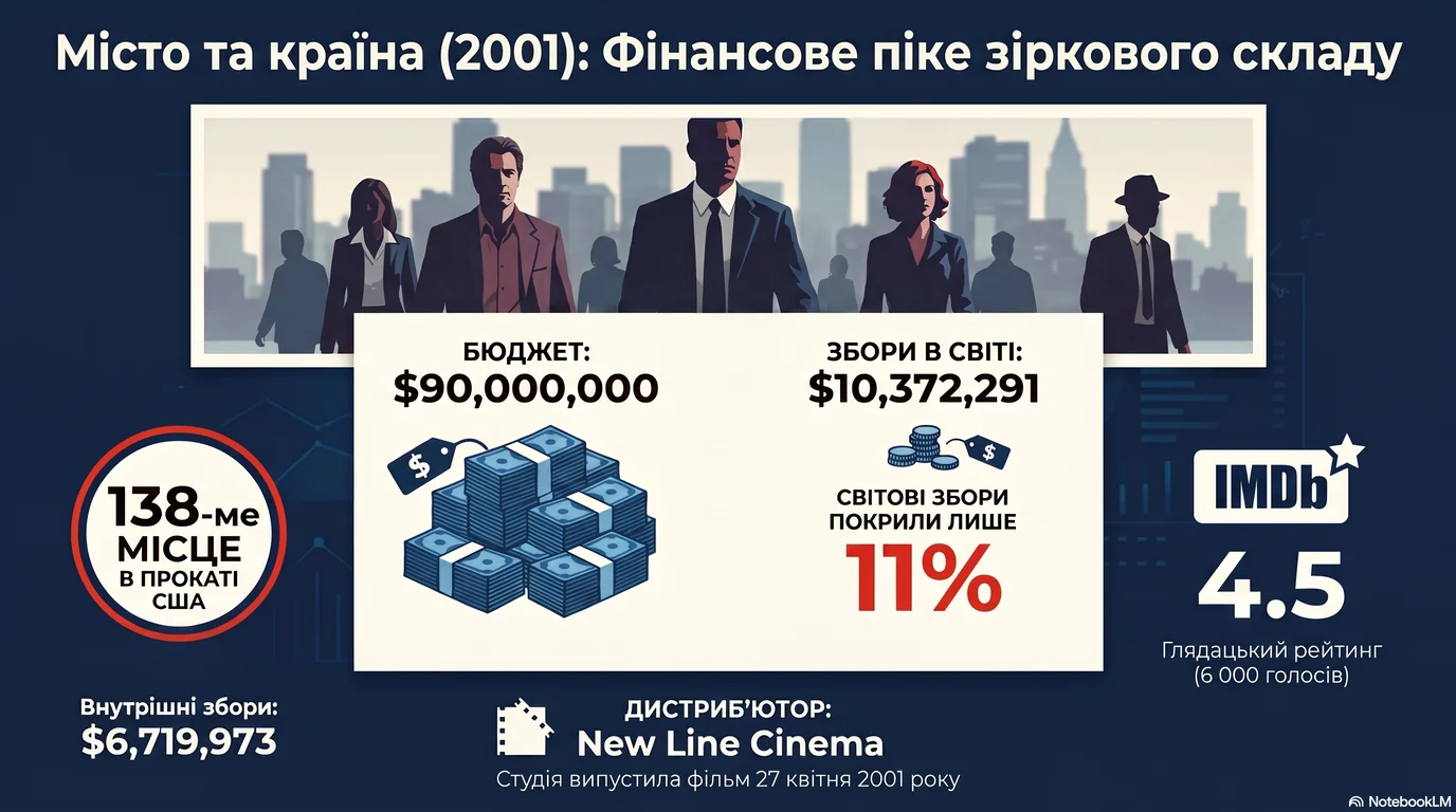 Місто та село (2001) — Оцінки глядачів та касові збори